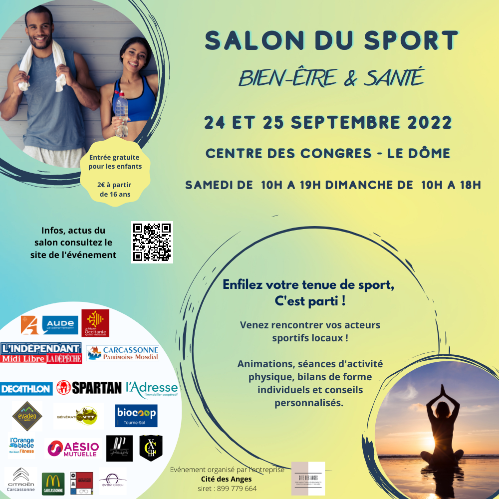 Salon du Sport – 24 et 25 Septembre 2022 – Carcassonne