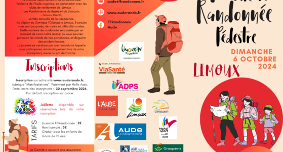 Inscriptions Fête de la Randonnée